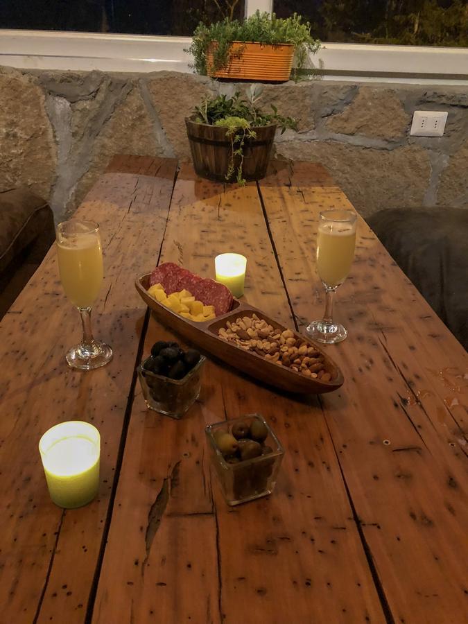 ואיה נבאדו Lodge Cordillera מראה חיצוני תמונה